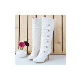 Sweet Girl Stiletto Heel Platform Knee High Boots