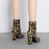 winter thick with ankle boots female Martin boots pointed shoes boots 997-7