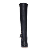 Elegant Black Knee High Women's Boots