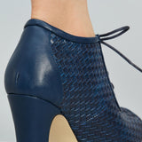 azmodo Peep Toe High Heels Fall Ankle Boots