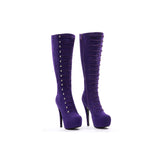 New Arrival Stiletto Heels Knee High Boots