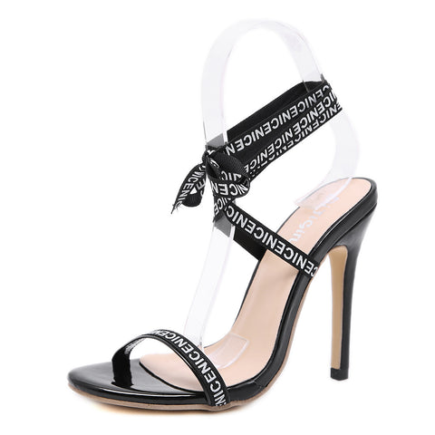 Summer Sexy Club Heels Sandals Women Classic Brand Designer Woman Peep Toe Stilettos High Heel Sandals Plus Shoes