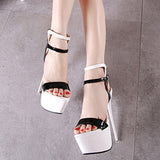 azmodo  Sexy Platform Banquet Stiletto Heel Dress Sandals