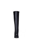 Sexy Black Stiletto Closed-toes Women Boots