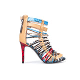 azmodo Street Style String Shape Stiletto Heel Sandals
