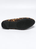 Leopard Print Penny Loafers – Women's Slip-On Flat Shoes