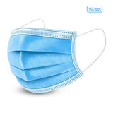 3 ply Non-woven Ear Loop Face Mask,Disposable Surgical Face Mask, 50/box