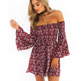 Printed skirt Skirt with flared sleeves and chest print dress