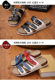 men shoe slippers sandals zapatos hombre flip flops Men Sandals Unisex Lovers Cork Male Summer Beach Flip Casual sandalias chine