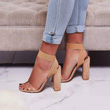 Classic Brand Designer Women Black Nude Transparent Clear Glass PVC Peep Stilettos High Heel Sandals
