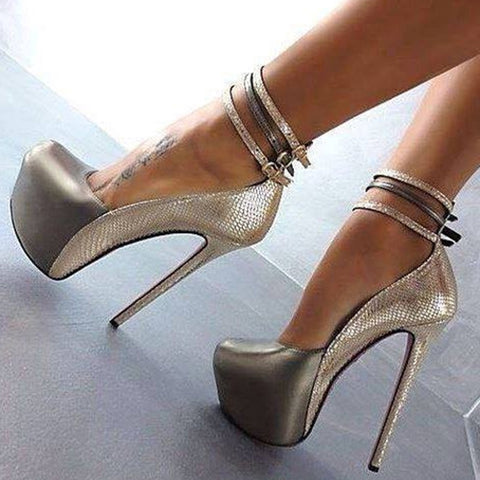 azmodo Sexy Platform High Stiletto Heel Women's Shoes