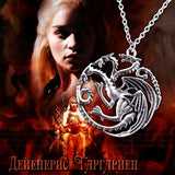 The New! Song of Ice and Fire Power of Fire Dragon Necklace High Quality