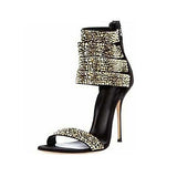 summer Roman style new hot diamond simple fashion sandals sexy heels
