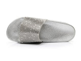 Trendy Flat Flip Flop Rhinestone Glitter Slippers