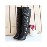 Sweet Girl Stiletto Heel Platform Knee High Boots