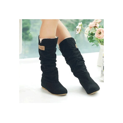 Sweet Girl Lace Knee High Boots