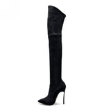 Women Over The Knee High Stretchy Sexy Stiletto Heel Snow Boots