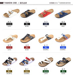 men shoe slippers sandals zapatos hombre flip flops Men Sandals Unisex Lovers Cork Male Summer Beach Flip Casual sandalias chine