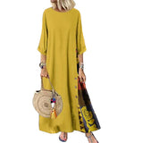 Long linens Dress Summer Women Evening Party Maxi Autumn Winter Vintage Plus Size Dress Female Women Red Black Blue vestido