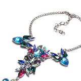 Candy-colored new gem alloy anklet accessory bracelet