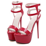 azmodo  Sexy Platform Banquet Stiletto Heel Dress Sandals