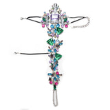 Alloy diamond personality popular hand anklet