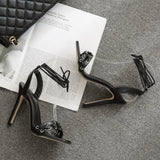 Cross strap sexy high heel sandals Roman style