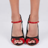 azmodo Summer Sky High Stiletto Heels