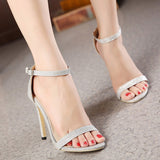 Sexy High Heel Dress hollowed-out  Sandals buckle Sandals