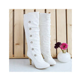 Sweet Girl Stiletto Heel Platform Knee High Boots