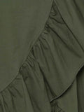 azmodo Short Sleeve Round Neck Women's Maxi Dress