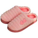 Winter Warm Home Slippers Fashion Plush Cotton Warm Slippers Indoor House Soft Slippers
