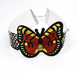 AZMODO Fashion PU Butterfly Necklace AX468