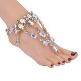 Alloy-encrusted hands and feet new beach women's wild