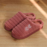 Winter Warm Home Slippers Fashion Plush Cotton Warm Slippers Indoor House Soft Slippers