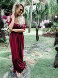 Casual harness short-sleeved dress Women's slit fork dress