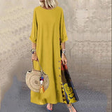 Long linens Dress Summer Women Evening Party Maxi Autumn Winter Vintage Plus Size Dress Female Women Red Black Blue vestido