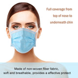 3 ply Non-woven Ear Loop Face Mask,Disposable Surgical Face Mask, 50/box